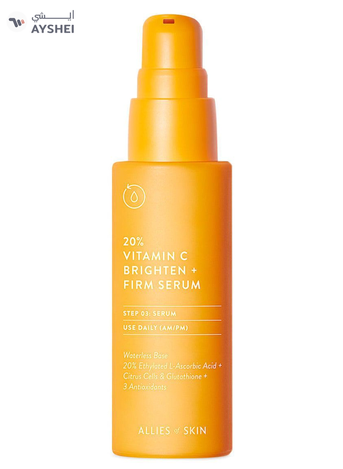 Allies of Skin 20% Vitamin C Brighten + Firm Serum 30ml