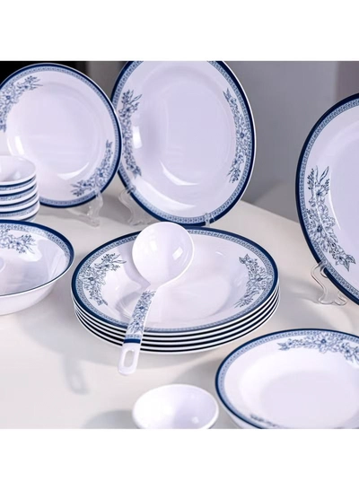 Delcasa DC3393 Melamine Dinner Set 22-Piece Set-1