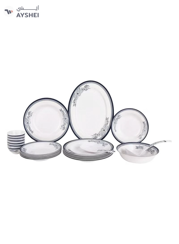 Delcasa DC3393 Melamine Dinner Set 22-Piece Set