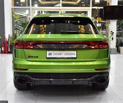Audi RS Q8 ( 2022 Model ) in Green Color European Specs-12
