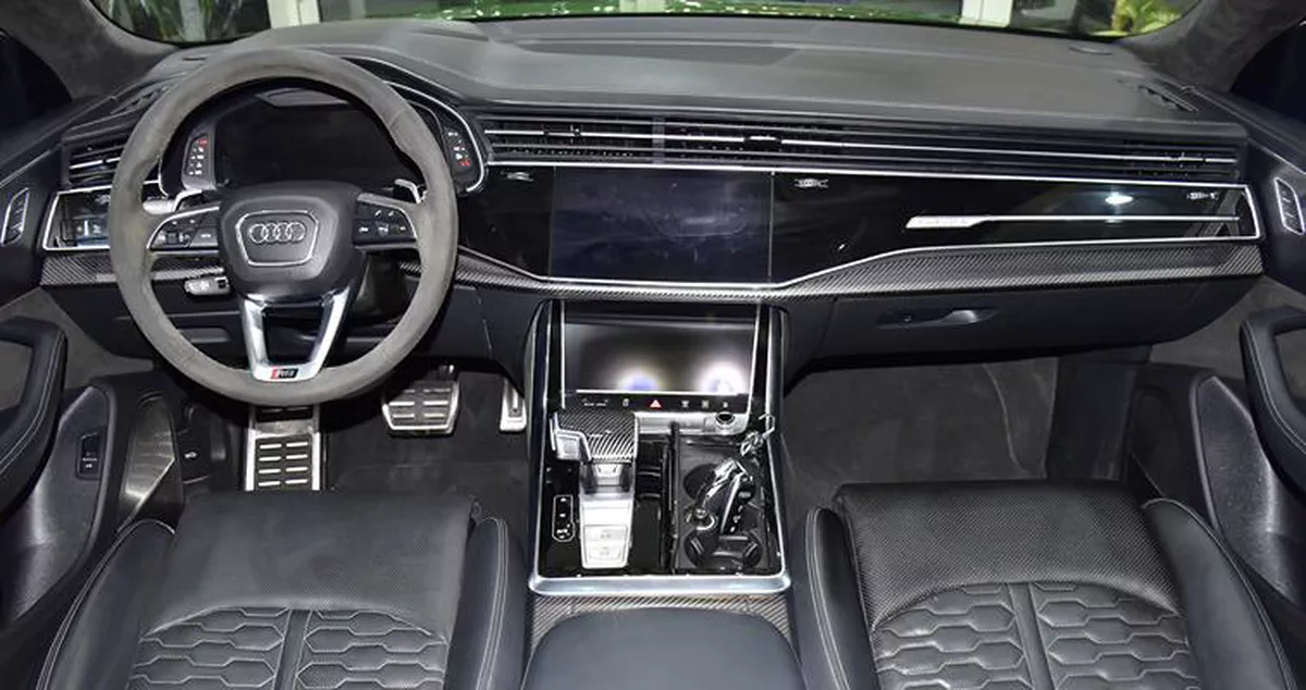 Audi RS Q8 ( 2022 Model ) in Green Color European Specs-1-1