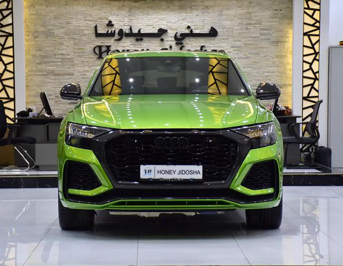Audi RS Q8 ( 2022 Model ) in Green Color European Specs