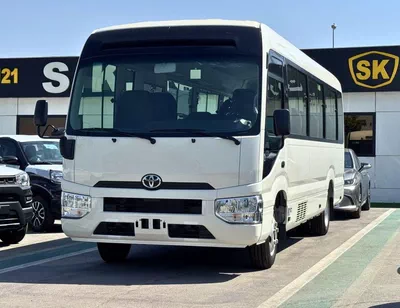 Toyota Coaster 4.2L V6 DIESEL || 23 STR M/T | AUTO FOLDING DOOR | REAR SEATS BELT (CODE # COD42A)-1