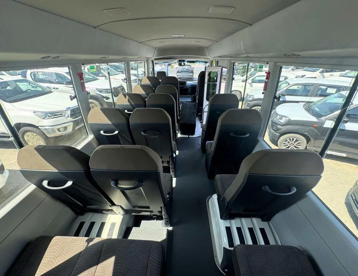 Toyota Coaster 4.2L V6 DIESEL || 23 STR M/T | AUTO FOLDING DOOR | REAR SEATS BELT (CODE # COD42A)-15-0