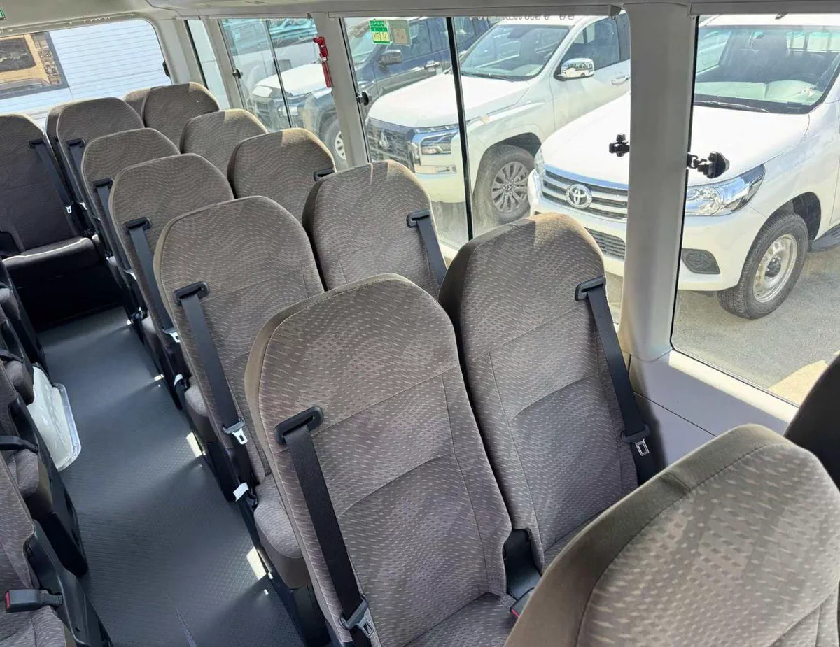 Toyota Coaster 4.2L V6 DIESEL || 23 STR M/T | AUTO FOLDING DOOR | REAR SEATS BELT (CODE # COD42A)-16-0