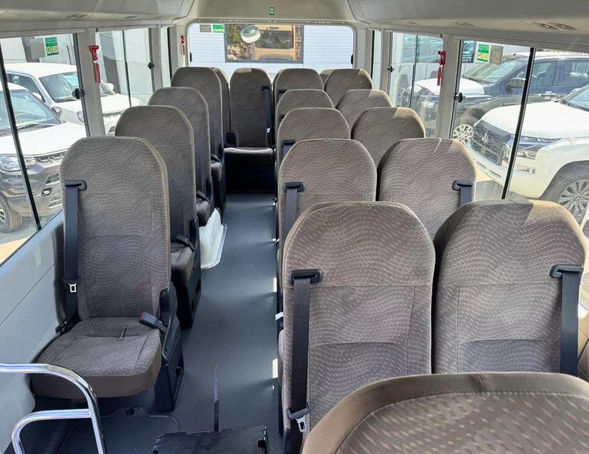 Toyota Coaster 4.2L V6 DIESEL || 23 STR M/T | AUTO FOLDING DOOR | REAR SEATS BELT (CODE # COD42A)-18-0