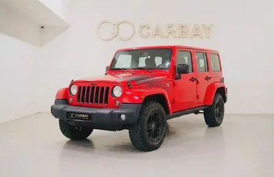 AED 1694 PM | JEEP WRANGLER UNLIMITED NIGHT EAGLE EDITION 2017 | WELL MAINTAINED | 1 YEAR WARRANTY-0