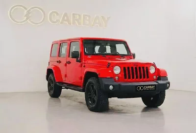 AED 1694 PM | JEEP WRANGLER UNLIMITED NIGHT EAGLE EDITION 2017 | WELL MAINTAINED | 1 YEAR WARRANTY-2