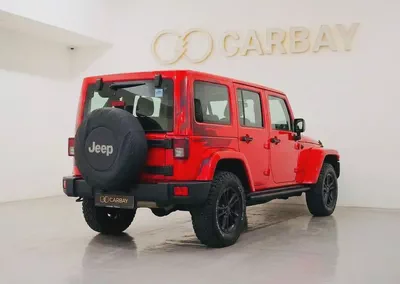AED 1694 PM | JEEP WRANGLER UNLIMITED NIGHT EAGLE EDITION 2017 | WELL MAINTAINED | 1 YEAR WARRANTY-4