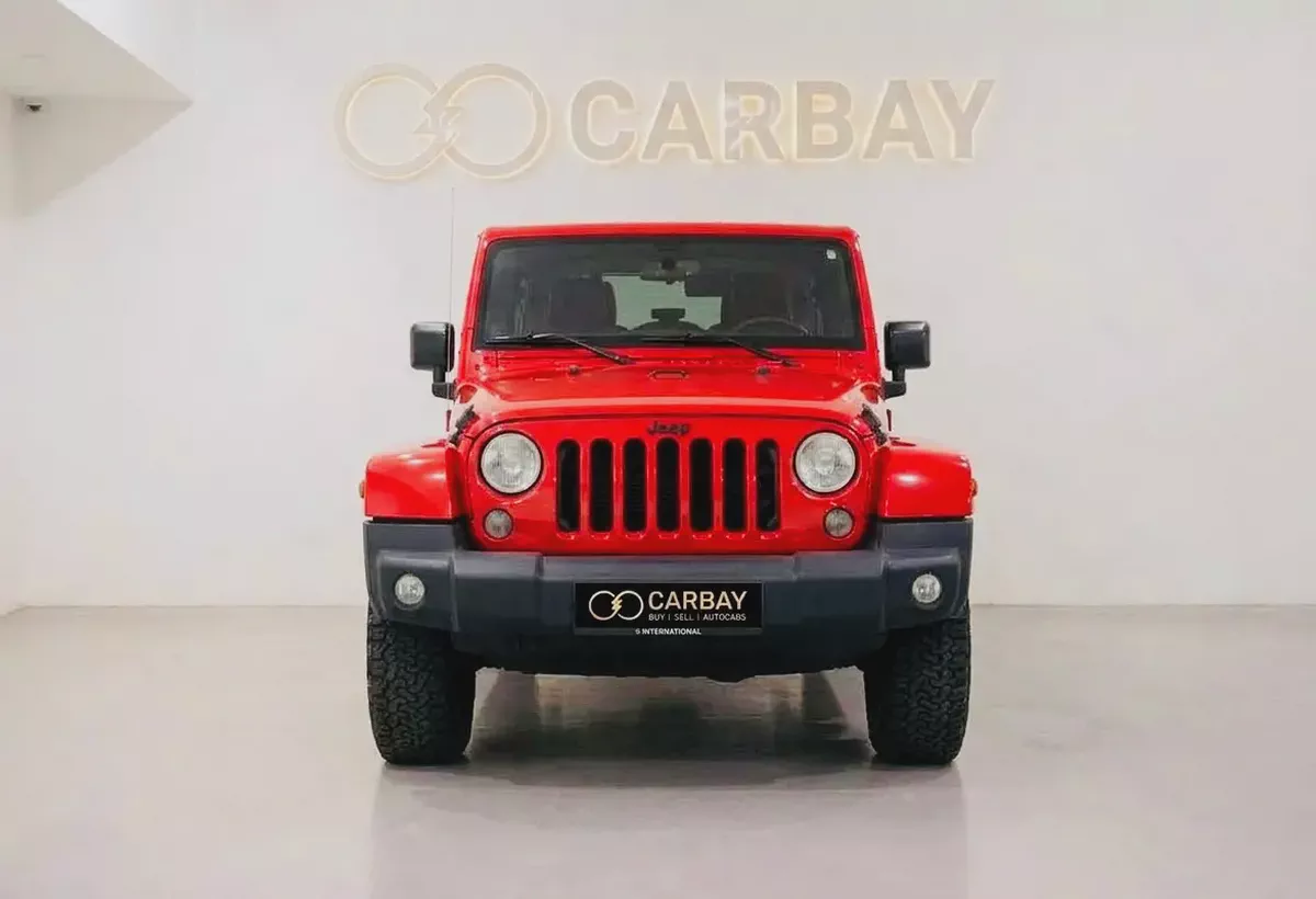 AED 1694 PM | JEEP WRANGLER UNLIMITED NIGHT EAGLE EDITION 2017 | WELL MAINTAINED | 1 YEAR WARRANTY-1-1