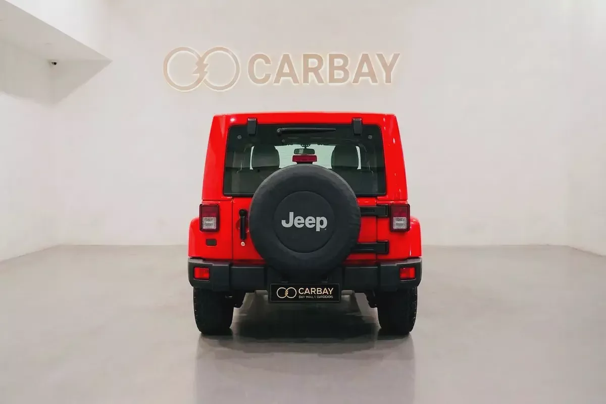 AED 1694 PM | JEEP WRANGLER UNLIMITED NIGHT EAGLE EDITION 2017 | WELL MAINTAINED | 1 YEAR WARRANTY-5-5