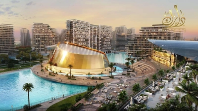 Azizi Venice Studio | Lagoon & City View | 7–9% ROI-0