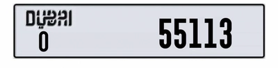 number plate-0