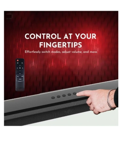 JVC 70-Inch 4K UHD LED Smart TV with HDR10, Android 13, 60Hz Refresh Rate, and 30W 2.0 Channel Soundbar with Bluetooth, HDMI ARC, USB, Optical Inputs LT-70N7105+SOUNDBAR Black-3