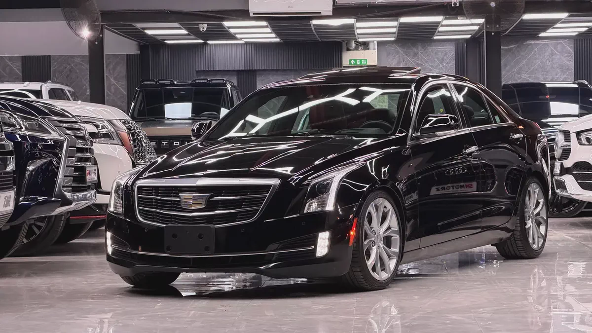 Cadillac ATS 2016 Premium Luxury | GCC Specs | Pristine Condition-1-1