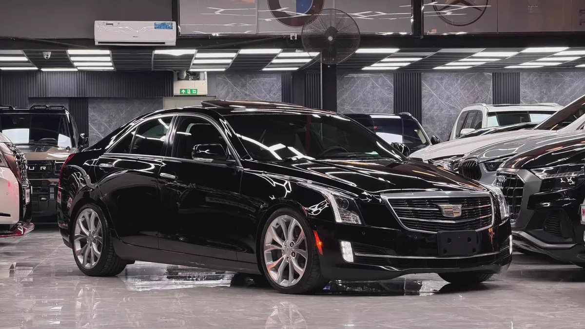 Cadillac ATS 2016 Premium Luxury | GCC Specs | Pristine Condition-2-2