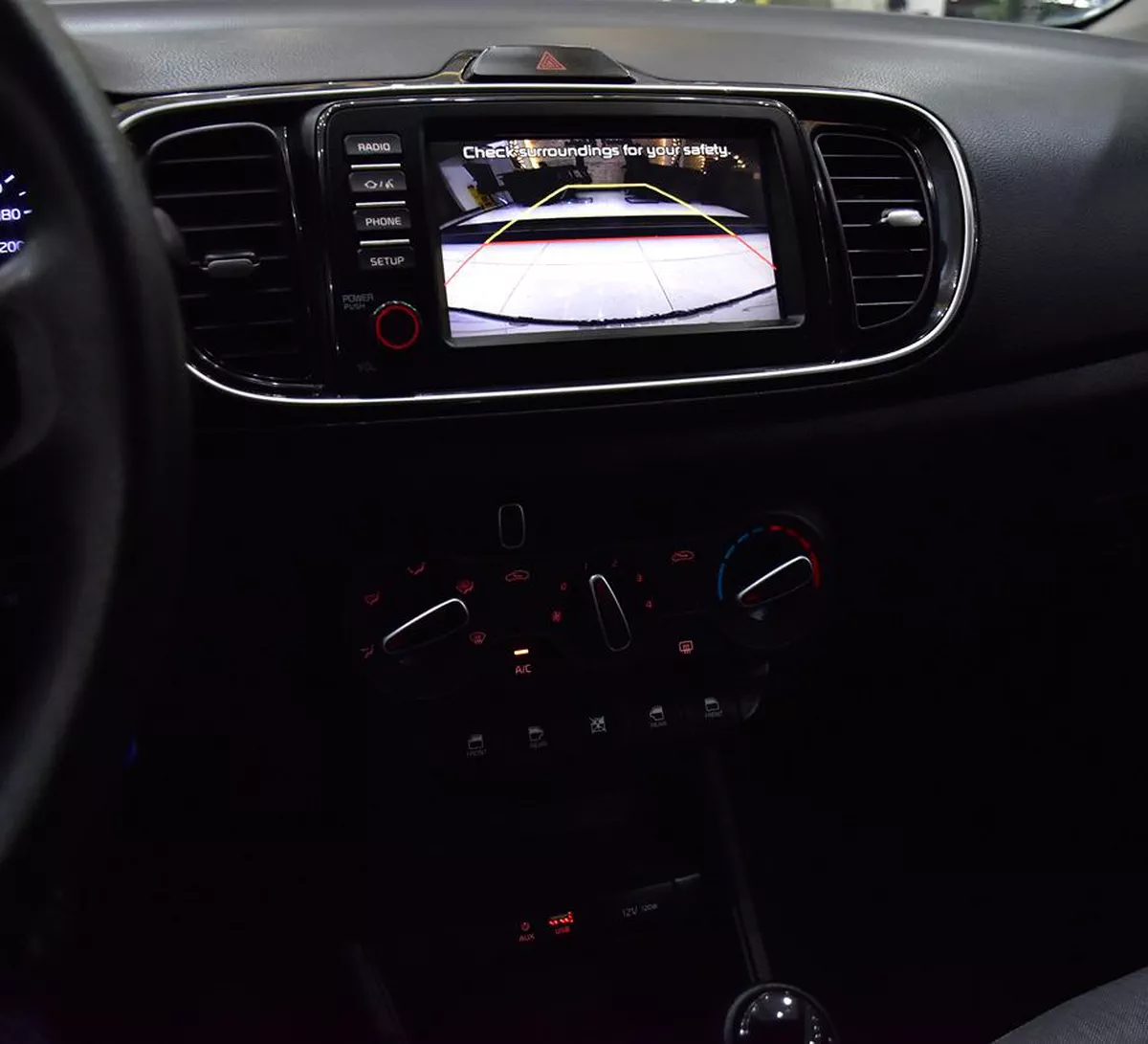 KIA Pegas ( 2022 Model ) in Blue Color GCC Specs-12-12