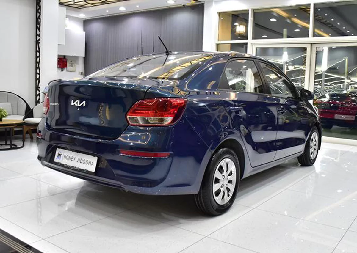 KIA Pegas ( 2022 Model ) in Blue Color GCC Specs-8-8