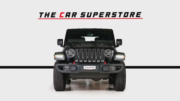 Jeep Wrangler Rubicon-GCC-Low Mileage-AL Futtaim Full Service History-Differential Locks