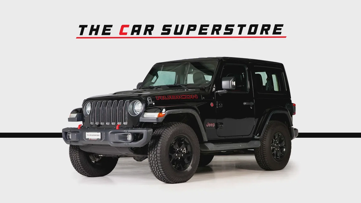 Jeep Wrangler Rubicon-GCC-Low Mileage-AL Futtaim Full Service History-Differential Locks-3-3