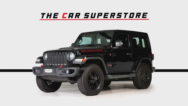 Jeep Wrangler Rubicon-GCC-Low Mileage-AL Futtaim Full Service History-Differential Locks