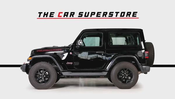 Jeep Wrangler Rubicon-GCC-Low Mileage-AL Futtaim Full Service History-Differential Locks
