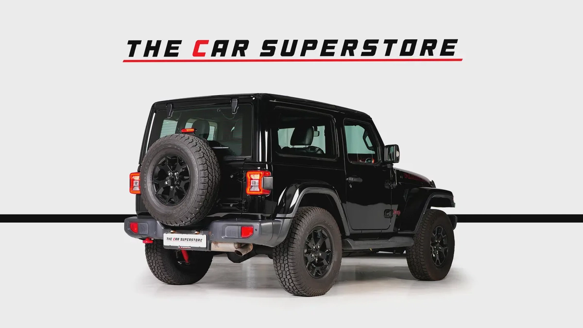 Jeep Wrangler Rubicon-GCC-Low Mileage-AL Futtaim Full Service History-Differential Locks-7-7