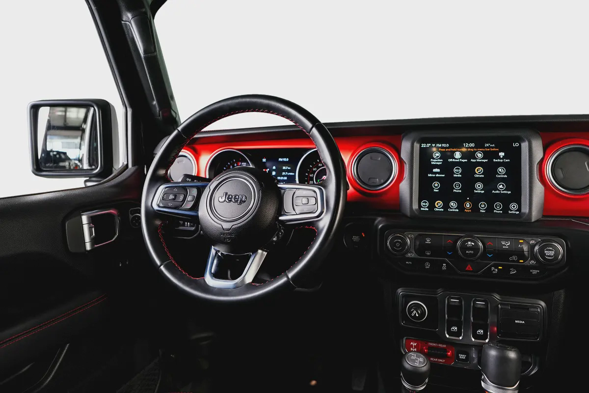 Jeep Wrangler Rubicon-GCC-Low Mileage-AL Futtaim Full Service History-Differential Locks-11-11