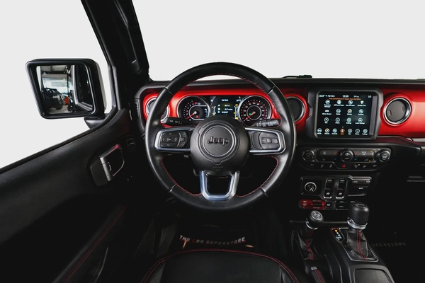 Jeep Wrangler Rubicon-GCC-Low Mileage-AL Futtaim Full Service History-Differential Locks