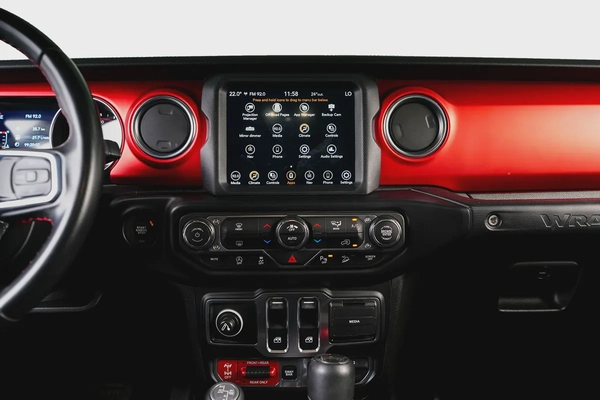 Jeep Wrangler Rubicon-GCC-Low Mileage-AL Futtaim Full Service History-Differential Locks