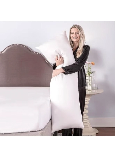 Eworld Premium Full Body Pillow for Adults, Ultra-Smooth Polyester Fiber, Breathable -7
