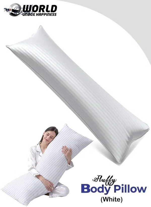 Eworld Premium Full Body Pillow for Adults, Ultra-Smooth Polyester Fiber, Breathable