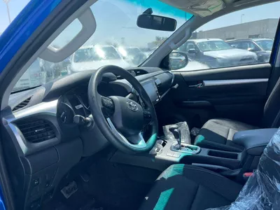 The 2026 Toyota Hilux in blue-4
