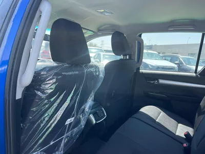 The 2026 Toyota Hilux in blue-14