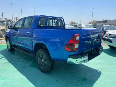 The 2026 Toyota Hilux in blue-11