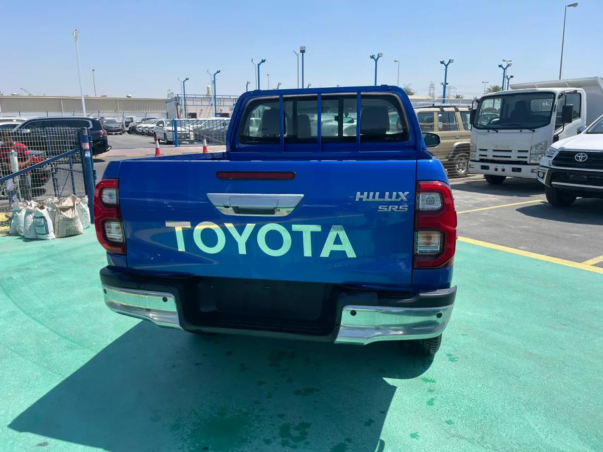The 2026 Toyota Hilux in blue-3-3