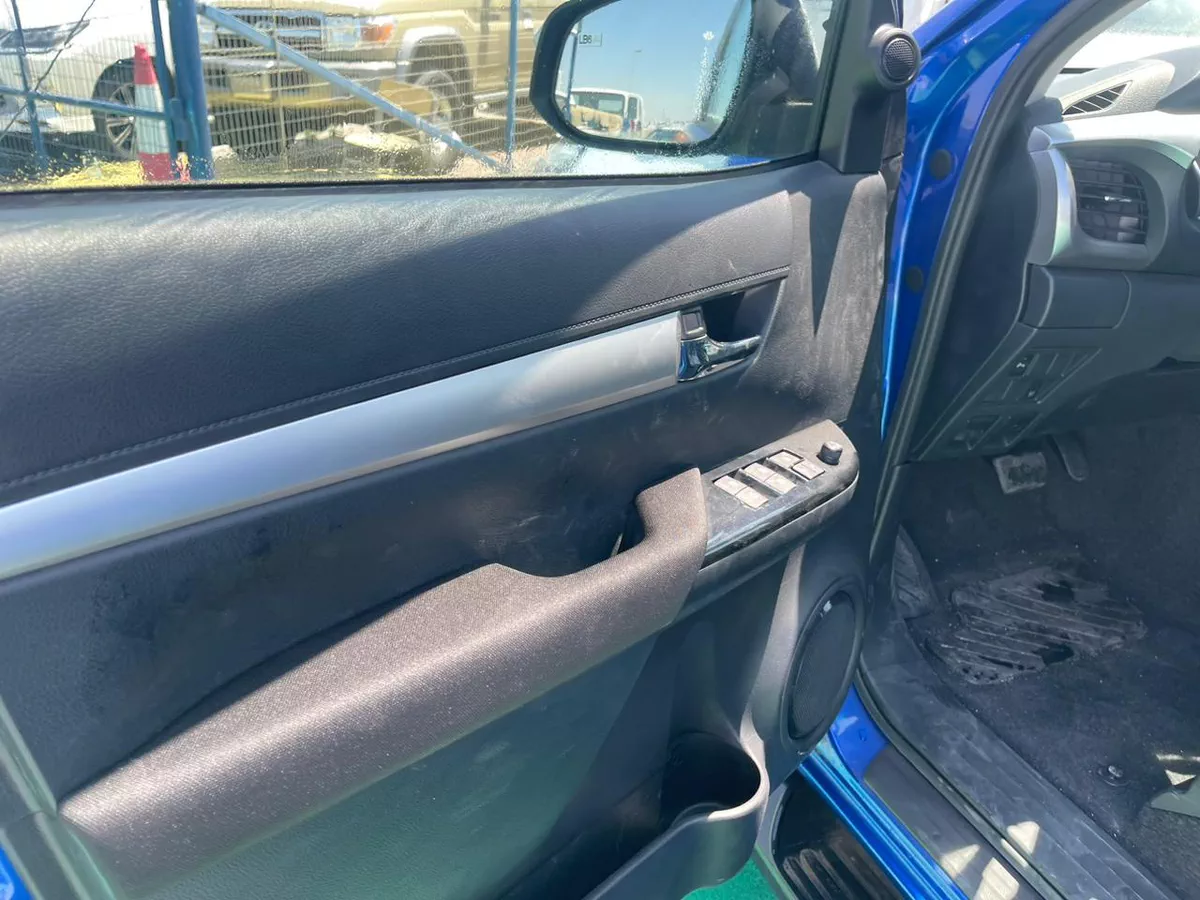 The 2026 Toyota Hilux in blue-6-6