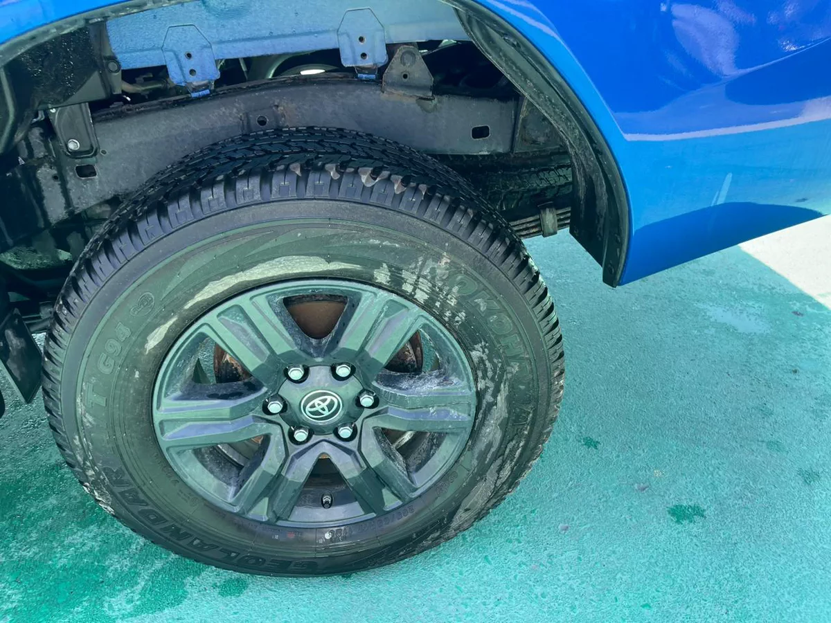 The 2026 Toyota Hilux in blue-12-12