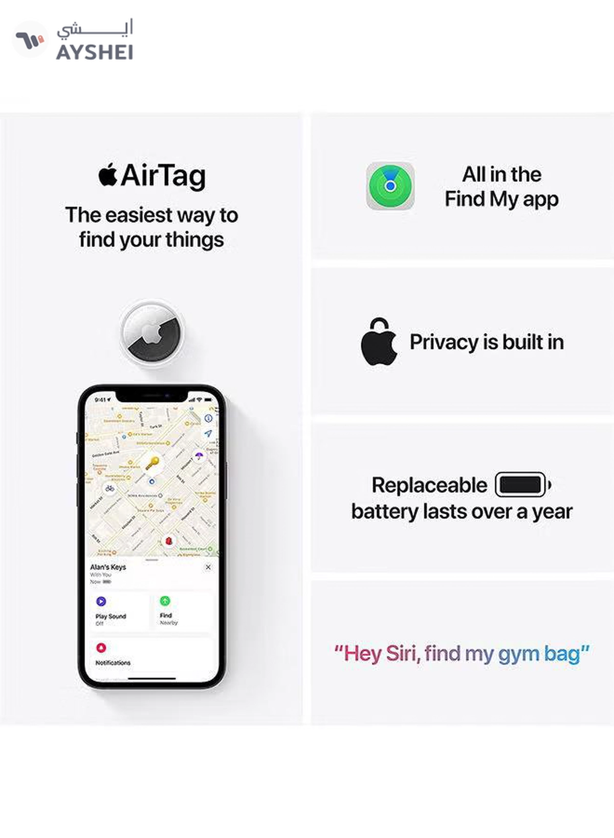 Apple Airtag Pack Of 4-2-2