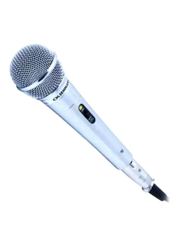 Olsenmark Heavy Duty Microphone Silver OMMP-1215 Silver/Black