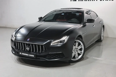 Maserati Quattroporte GranLusso 2021 | GCC Specs | Low Mileage | Pristine Condition-0