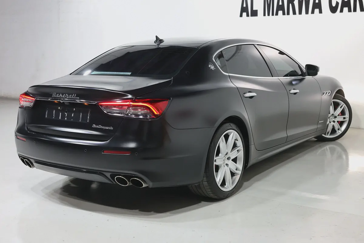 Maserati Quattroporte GranLusso 2021 | GCC Specs | Low Mileage | Pristine Condition-3-3