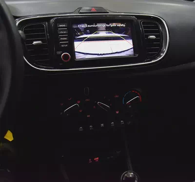 AED 654 EMi at 0% DP | KIA Pegas ( 2024 Model ) in White Color GCC Specs-12