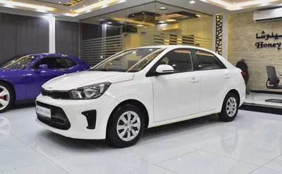 AED 654 EMi at 0% DP | KIA Pegas ( 2024 Model ) in White Color GCC Specs-1