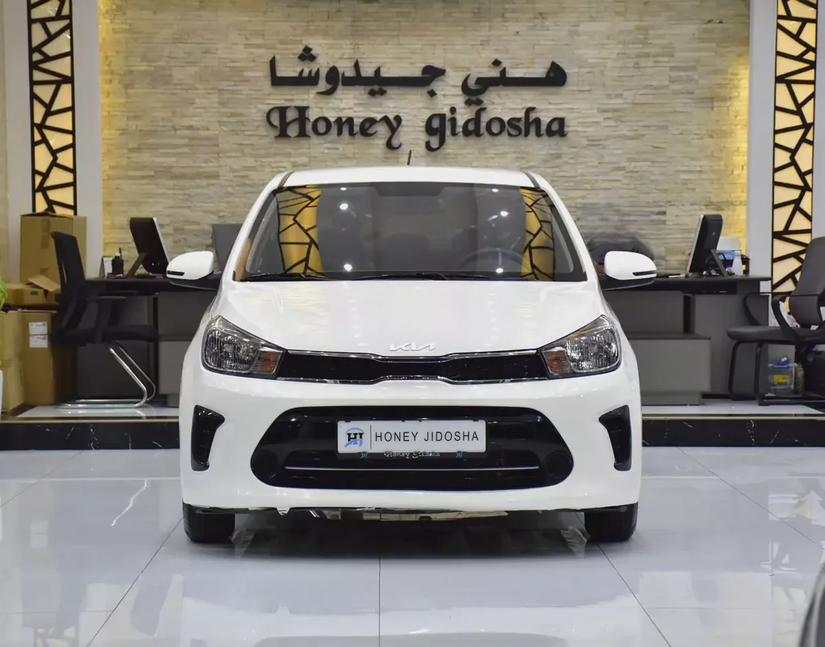 AED 654 EMi at 0% DP | KIA Pegas ( 2024 Model ) in White Color GCC Specs