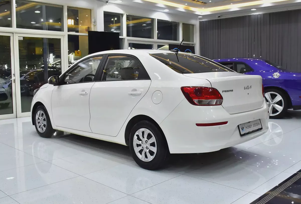 AED 654 EMi at 0% DP | KIA Pegas ( 2024 Model ) in White Color GCC Specs-6-6