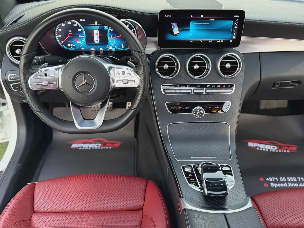 Mercedes C-Class C200 Coupe AMG 2021 GCC Specs |