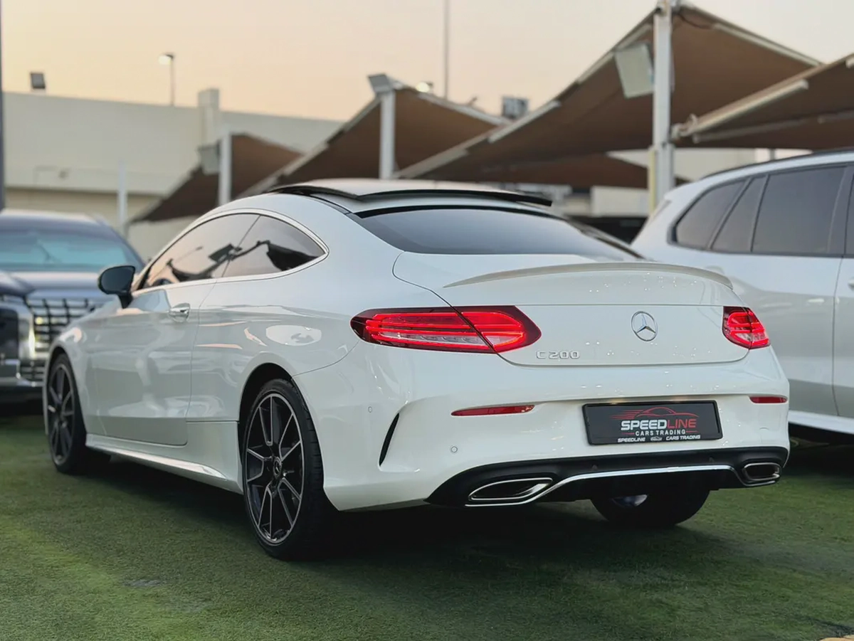 Mercedes C-Class C200 Coupe AMG 2021 GCC Specs |
