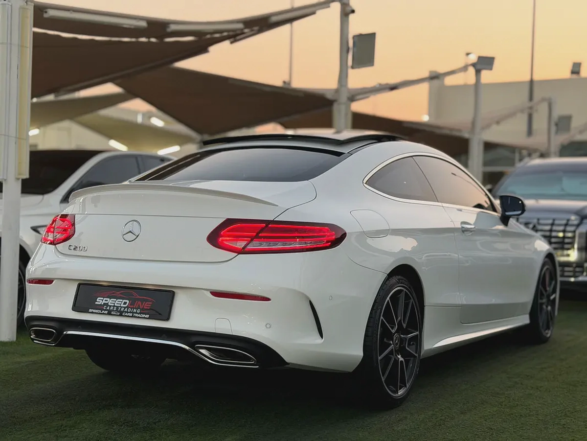 Mercedes C-Class C200 Coupe AMG 2021 GCC Specs |