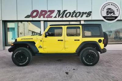 DEALER WARRANTY VALID UNTIL 100,000 KMS | 2023 JEEP WRANGLER 4DR SPORT (3.6L) - YELLOW-1